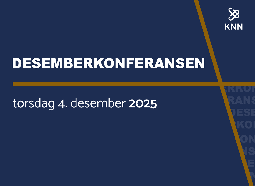 Bilde med tekst Desemberkonferansen