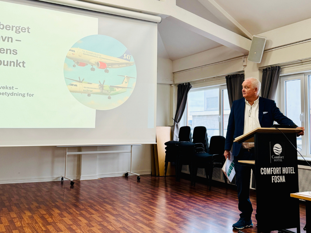 Styreleder i Kvernberget Vekst Øivind Hoem